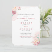 リハ結婚ーサルディナー | 赤面と開花 招待状 (スタンド正面)