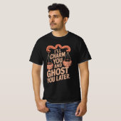 リバおもしろいハロウィーン引用文 Tシャツ (正面フル)