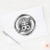 リバイアサン印の丸いシール ラウンドシール (封筒)