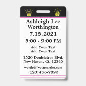 リバイズド ミス キンセ VIP バッジ - 裏参照 (裏面)