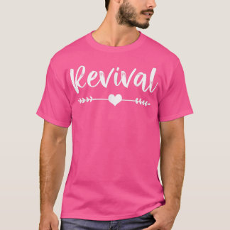 リバイバルキュートクリスチャン信仰ことわざ神バプテスマRe Tシャツ