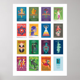 リバイバル劇団5シーズンアート ポスター