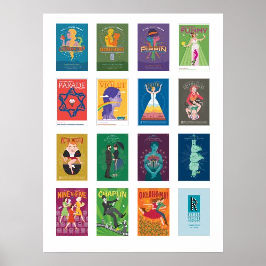 リバイバル劇団5シーズンアート ポスター (正面)