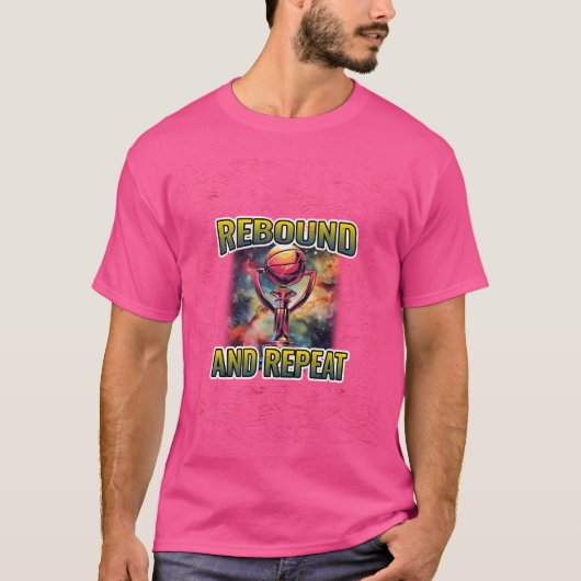 リバウンドとリピート Tシャツ (正面)