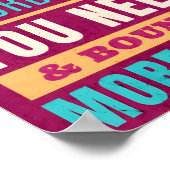 リバウンド前向きエナジー、美感動的しい ポスター (角)