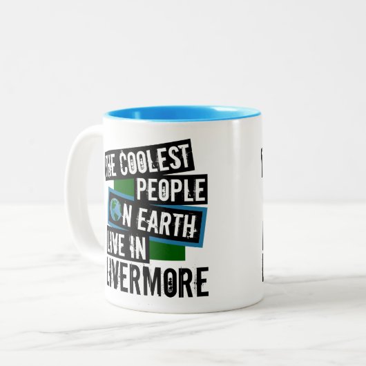 リバクールモアに住む地球の民 ツートーンマグカップ (正面左)