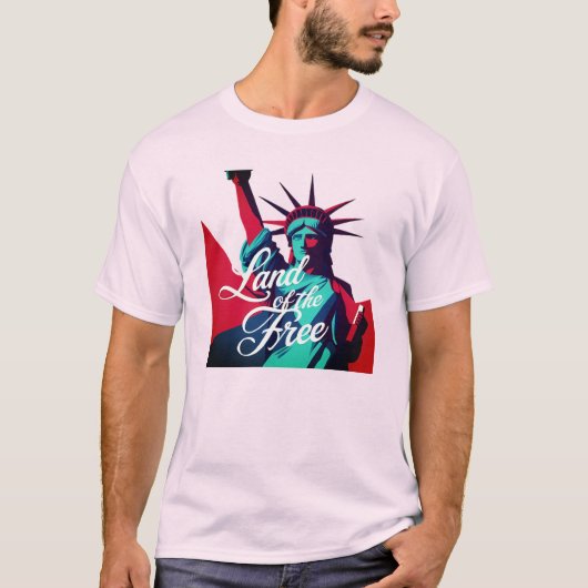 リバティのエレガンス Tシャツ (正面)