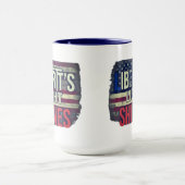 リバティの炎が灯る夜 マグカップ (中央)