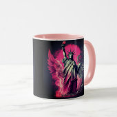 リバティの炎が灯る夜 マグカップ (正面右)