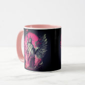 リバティの炎が灯る夜 マグカップ (正面左)