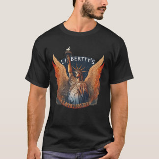 リバティの炎が灯る夜 Tシャツ
