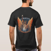 リバティの炎が灯る夜 Tシャツ (裏面)