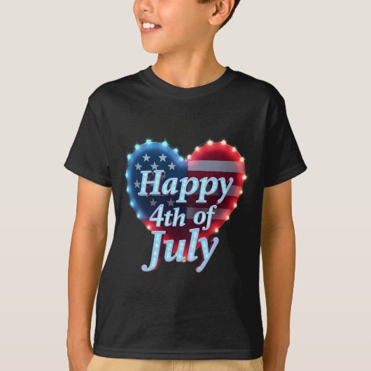 リバティスタイル:アメリカ合衆国スローガンデザイン Tシャツ (正面)