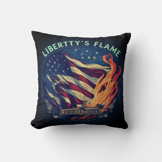 リバティズフレイムライツナイト装飾用クッション クッション (正面)
