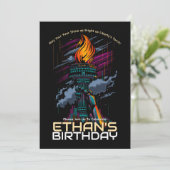 リバティズライト誕生日 招待状 (スタンド正面)