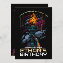 リバティズライト誕生日 招待状