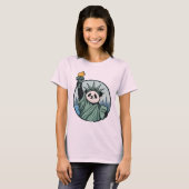 リバティパンダ Tシャツ (正面フル)