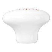 リバティベルブルーイラストレーションセラミックプル セラミックノブ (側面)