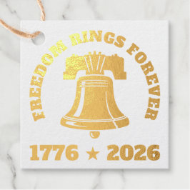 リバティベル 1776–2026 クォーターミレニアム★ フェイバータグ