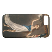 リバティーウーマンイーグルアメリカ国旗USA Case-Mate iPhoneケース (裏面(横))