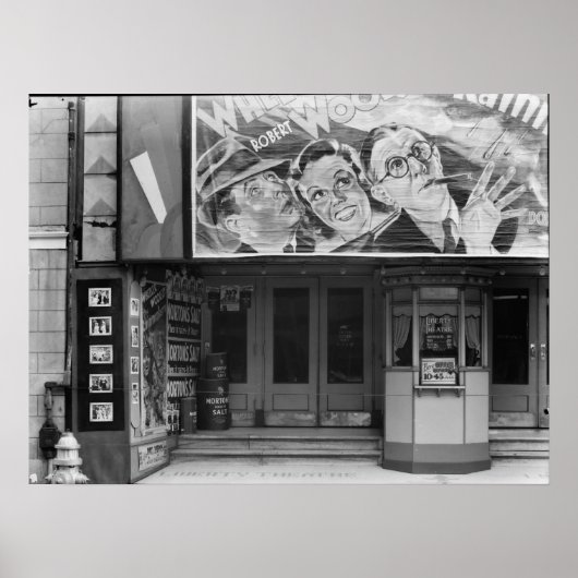 リバティーシアター,ニューオーリンズ, 1935 ポスター (正面)