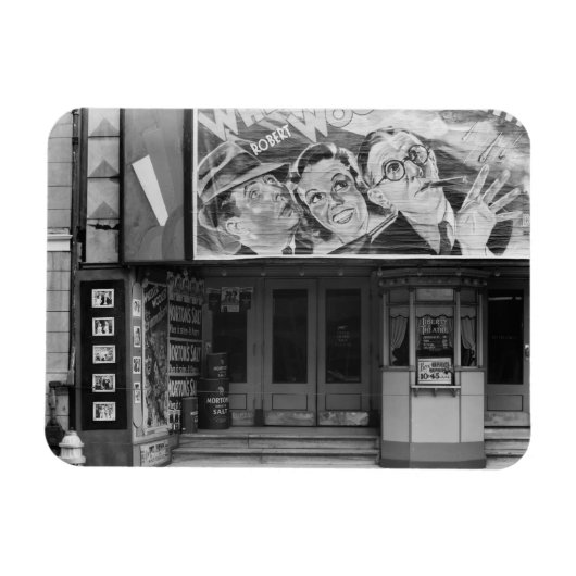 リバティーシアター，ニューオーリンズ， 1935 マグネット (横)