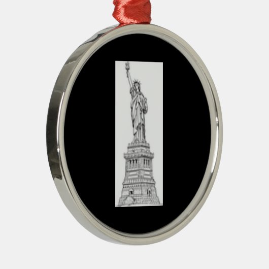 リバティーズオブニューヨークシティオーナメント メタルオーナメント (右)