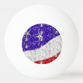 リバティードッグピンポンボール – 赤白青ギフト 卓球ボール (裏面)