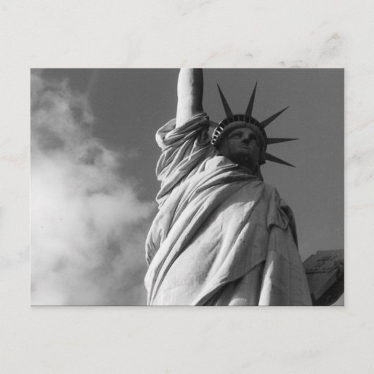 リバティーブラック&ホワイト ポストカード (正面)