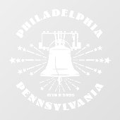 リバティーベル2026アメリカ250周年 ウィンドウサイン (シート)