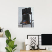 リバティーベル – フィラデルフィア，ペンシルバニア ポスター (ホームオフィス)