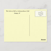 リバティーベル ポストカード (裏面)