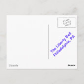 リバティーベル ポストカード (裏面)