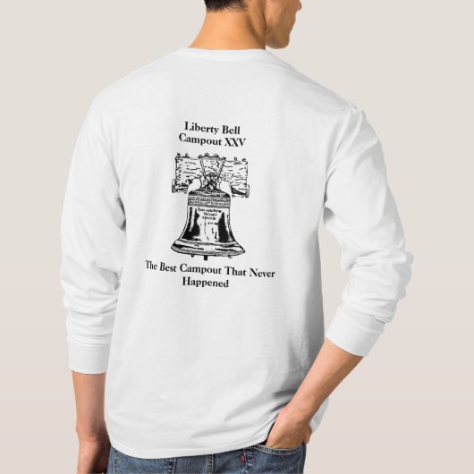 リバティーベル Tシャツ (裏面)