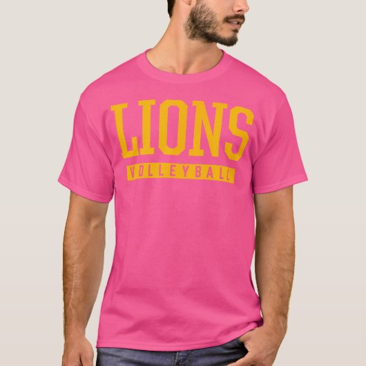 リバティーライオンズバレーボールHs Tシャツ (正面)