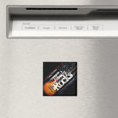 リバティーロックヴィンテージアメリカ国旗 マグネット (インサイチュ (食洗機))