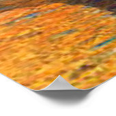 リバティ島の夕日 ポスター (角)