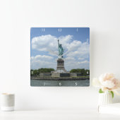 リバティ島 スクエア壁時計 (ホーム)