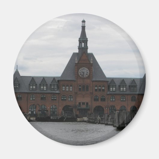 リバティ州パークステーション マグネット (正面)