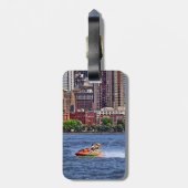 リバティ州パーク – モリス運河バウンズのジェットスキー ラゲッジタグ (裏面縦)