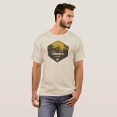 リバティ州立公園 ニュージャージー Tシャツ (正面フル)