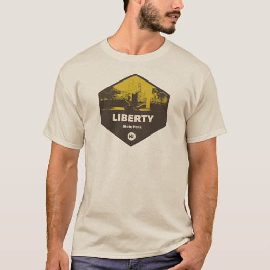 リバティ州立公園 ニュージャージー Tシャツ (正面)