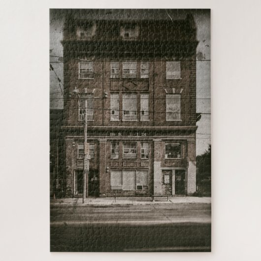 リバティ建物No 1オールド映画版 ジグソーパズル (縦)