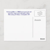 リバティ船SSJeremiah O'brien - カスタマイズ  ポストカード (裏面)