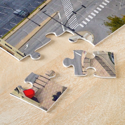 リバティ記念タワーからカンザスシティーのダウンタウン ジグソーパズル (側面)