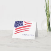 リバティ警察軍隊退職パーティー サンキューカード (正面)