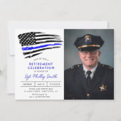 リバティ警察軍隊退職パーティー 招待状 (正面)