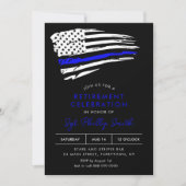 リバティ警察軍隊退職パーティー 招待状 (正面)