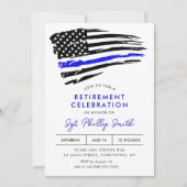 リバティ警察軍隊退職パーティー 招待状 (正面)