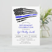 リバティ警察軍隊退職パーティー 招待状 (スタンド正面)